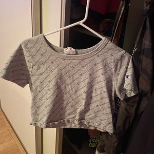 Grey Champion Crop Top